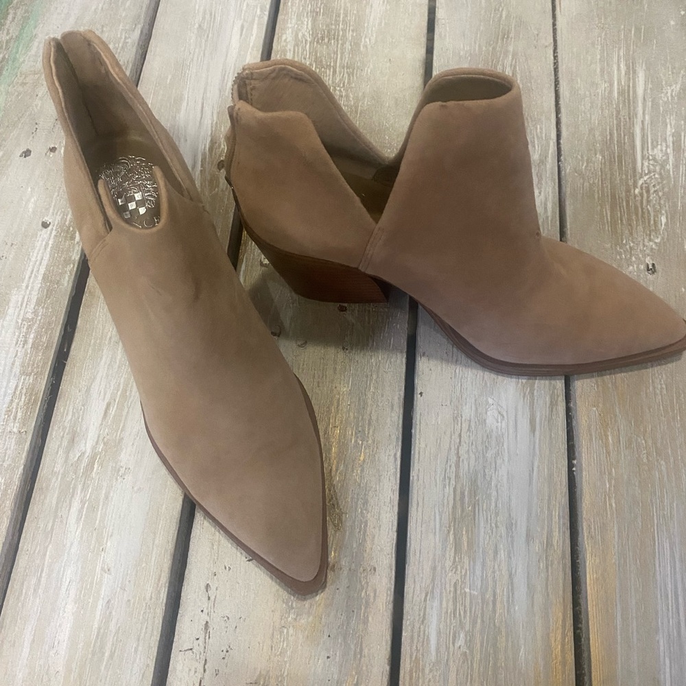 Vince Camuto suede booties